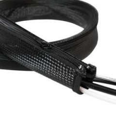 "LogiLink KAB0046 Cable Protector - Durable Black Design for Ultimate Cable Safety"